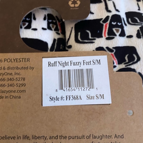 ☘️ Free W Bundle! LazyOne Fuzzy Feet Women’s Slippers - Picture 6 of 6